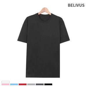 [빌리버스]빌리버스 남자 반팔티 반소매 30수 라운드 면 티셔츠