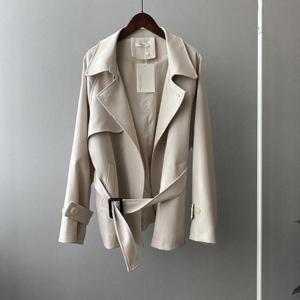 [리더스]  가을 트렌치 스타일리쉬 하프 야상 자켓