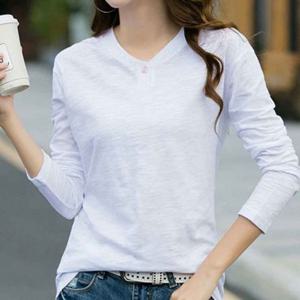 무지티 티셔츠 라운드 입는 면 티 넥 긴팔 데일리 매일 무지