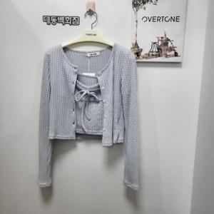 오버톤 DP01 끈나시가디건세트 KBDH720