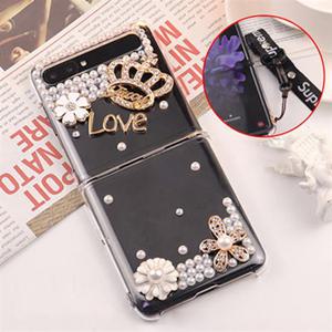 갤럭시Z 플립6 케이스 쥬얼리 아트핏 큐빅 케이스