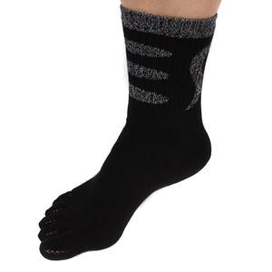 AM79 런웨이 남성 이중쿠션 통파일 등산 발가락 양말