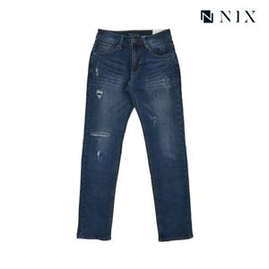 [닉스][닉스]남성 기모 M톤 엠보 뉴슬림 데님 팬츠_FNMFDPN134M