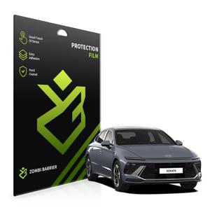 현대쏘나타 디엣지 내비게이션 공조기 풀커버 AR 고화질 필름