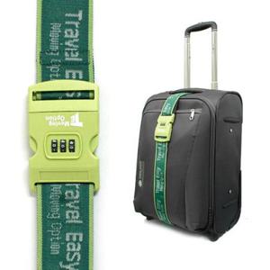 휴대용가방고정벨트 TE047 3다이얼 가방끈 그린