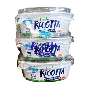 덴마크 후레쉬 리코타치즈 150g X 3입