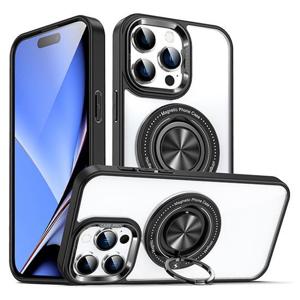 아이폰14 플러스 프로 맥스 맥세이프 핑거링 투명하드범퍼케이스