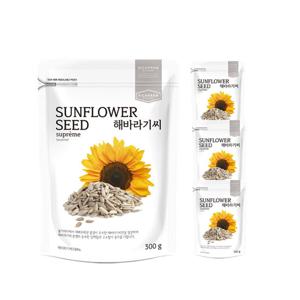 [리치팜너트]해바라기씨 300g x 4팩