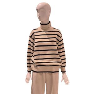 [파파야]줄가라 니트 목폴라 티(PNORKT024D)