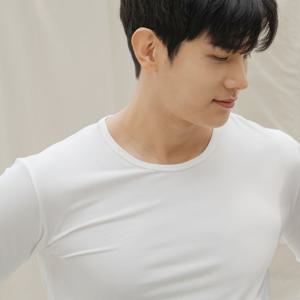 히트터치 발열내의 기모 남자내복 상의 티셔츠