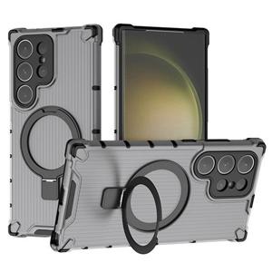 갤럭시S25 울트라 맥세이프 범퍼 반투명 무광 하드 핸드폰케이스