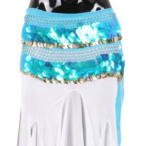 BDSP BDSP9601 비닐코인동전 2단 힙스카프 댄스 나팔바지