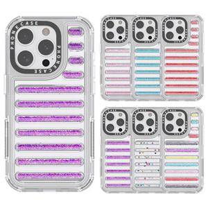 아이폰12 프로 맥스 젤하드 투명글리터 에어백범퍼 핸드폰케이스