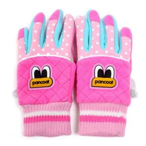 어린이장갑 폴라장갑 팬콧 팝아이즈 핑크 캐릭터장갑 여아동 장갑