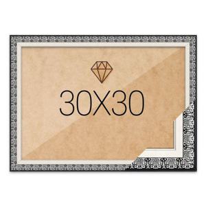 보석십자수액자 30x30 고급형 매트블랙