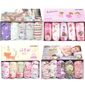 [제이투와이]여아 속옷 삼각 팬티 키즈 아동 유아 5매 입학선물