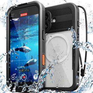 맥세이프 핸드폰 풀커버 워터락 방수케이스 아이폰 17 16 15 14 13 미니 플러스 프로 프로맥스 에어 E 방수팩 물놀이 잠수 스트랩