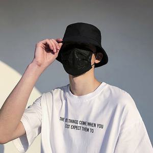 남자 벙거지모자 기본 버킷햇 창 6cm