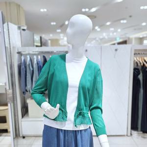 [밸리걸] 스트링 시스루 가디건 216040