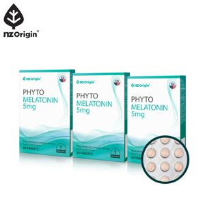 [엔젯오리진]식물성 파이토 멜라토닌 5mg (30정) X 3통