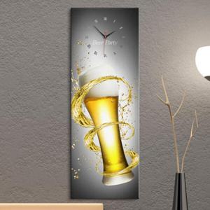 아트박스/꾸밈 ct151-톡쏘는맥주의시원함_대형노프레임벽시계