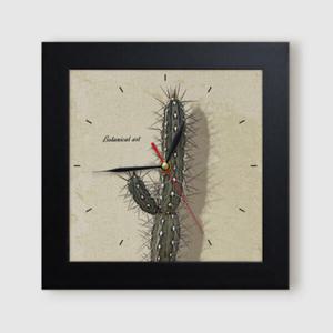 아트박스/꾸밈 it376-북유럽선인장_미니액자벽시계