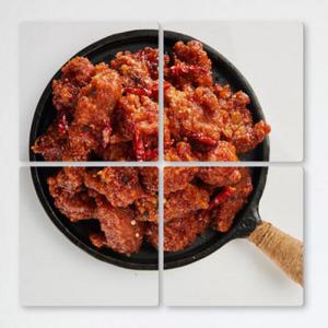 아트박스/꾸밈 if764-멀티액자_불맛치킨