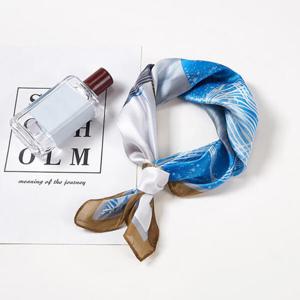 아트박스/위드마켓 드로잉 사각 미니 스카프 데일리 간절기 여성