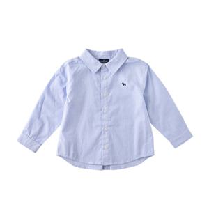 블루독 스튜디오 [블루독](BL)베이직STRPIE셔츠(2511532002)봄남방 키즈셔츠 스트라이프남방 아동남방