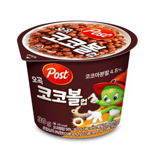 포스트 오곡코코볼 컵 시리얼 30g