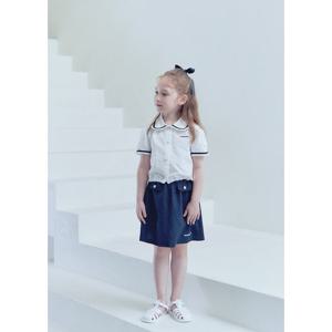 [로아앤제인(아동)](시어서커)샤브레 스커트RJ24MSK10NA