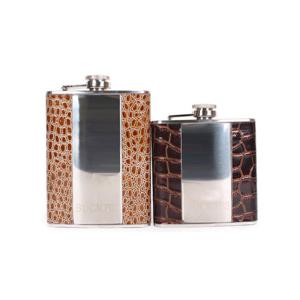 [벅703]BUCK703 레오파드 휴대용 포켓 양주병 240ml 포켓술병 휴