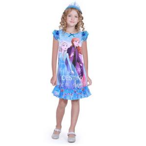 겨울왕국2 엘사 실내복 나시 블루 캐릭터 공주원피스 겨울왕국의상 여아동원피스 엘사원피스 할로윈의상 생일파티옷 여아공주실내복 실내원피스 겨울왕국원피스 나시원피스