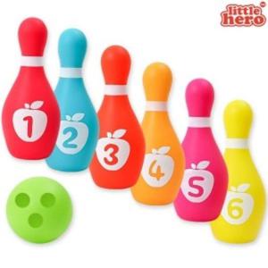 유아용품 리틀히어로 말랑말랑 볼링놀이 LH3019 공 소프트볼 스포츠완구 완구 매트 출산