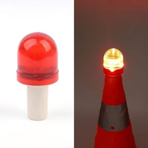 안전표시등 접이식 칼라콘용 LED 비상등 경고등 경광등