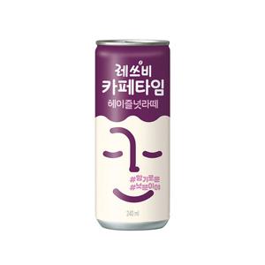 레쓰비 카페타임 헤이즐넛라떼 240ml 30캔