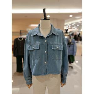 [오프리미츠]MARIO오프리미츠  카라크롭데님난방셔츠  B25NB2305