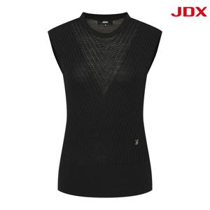 [JDX] 여성 오버핏 베스트(X2SVU5373BK)
