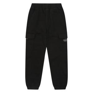 에꼴리에 남아 기모 밴딩 솔리드 카고 조거 팬츠 21D0210_BK