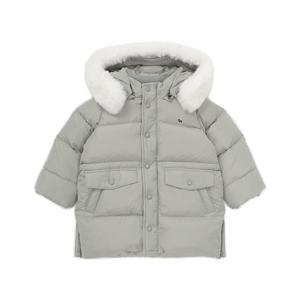 블루독베이비 10 25FW겨울신상 (KH)베이직 롱덕다운점퍼 (45C14114101)