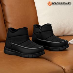 [페이퍼플레인키즈]PK8244 아동 키즈 주니어 초등 남아 여아 방한 앵클 신발 숏 패딩 부츠 겨울 기모