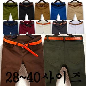 [인터페이스] Interface_기본28_40까지 빅사이즈 남성 일자면바지 11종 806/케쥬얼 면팬츠 10수코튼