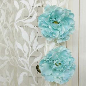 리빙데코 작약꽃커튼장식집게