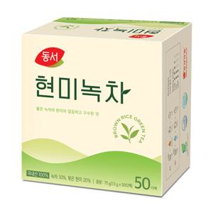 동서 현미녹차 50T