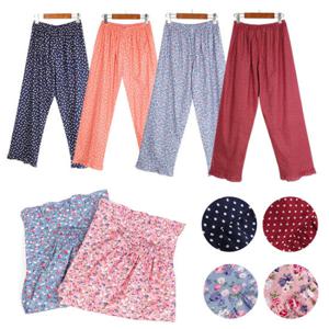 순면 여성 9부파자마모음/잠옷바지/여성파자마/면잠옷 바지