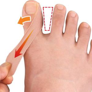 일본아이디어쇼 엄지발가락 벌림테이프/외반모지 서포터 테이프