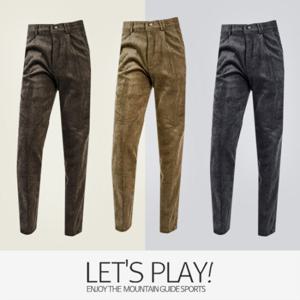 [마운틴가이드]겨울 등산복/남성 기모 스판 골덴바지 TXM-P7417