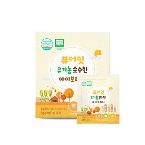 퓨어잇 유기농 순수한 아이보리차 아기 유아 옥수수 음료 베이비워터