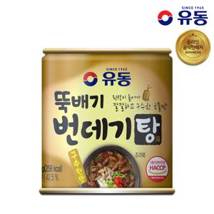유동 뚝배기 번데기탕 구수 280g 1캔