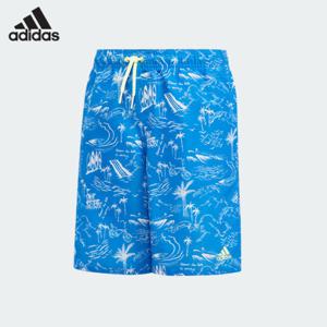 아디다스 FR YB 그래픽 쇼츠 키즈 수영복 DQ3028